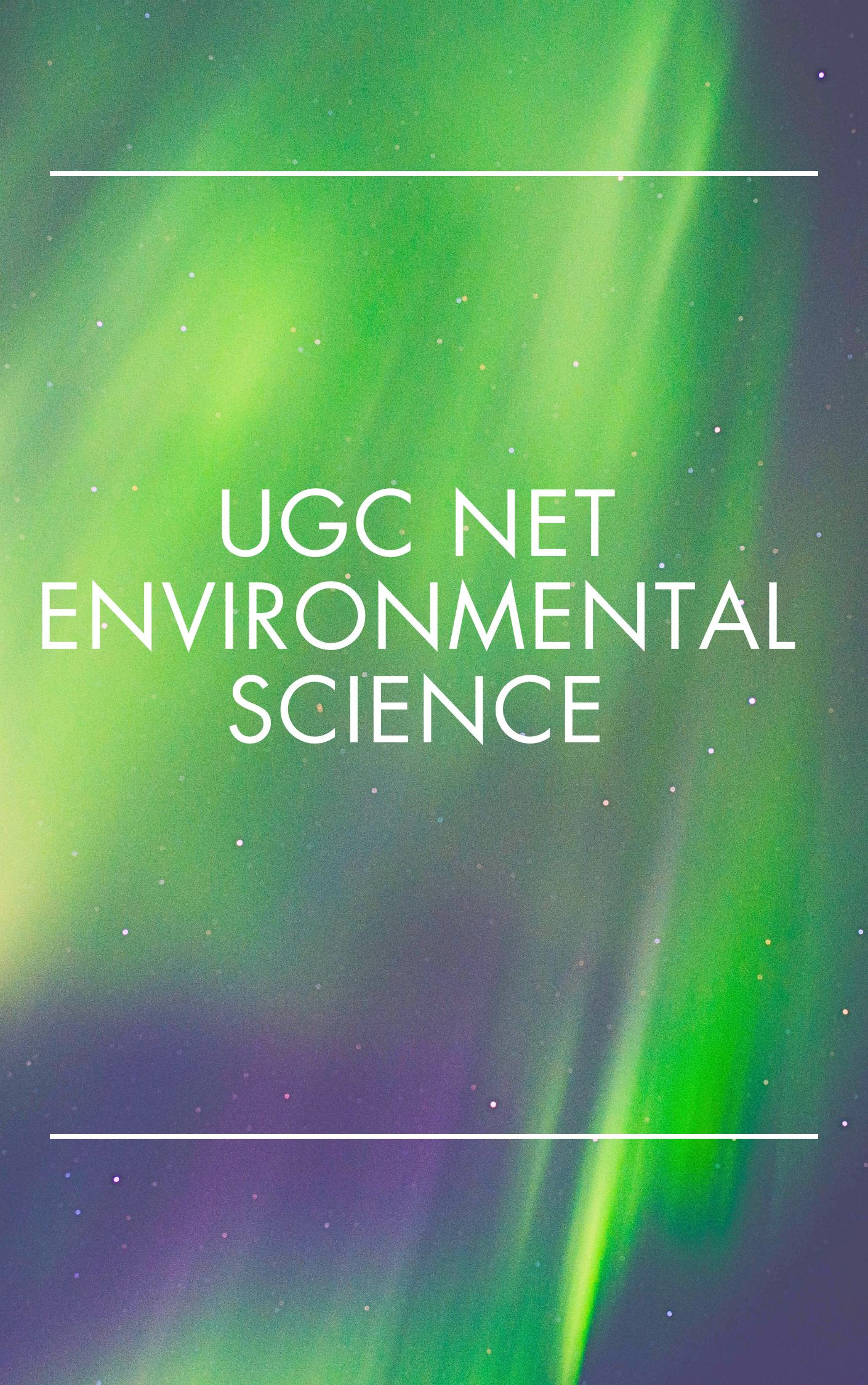 UGC NET Environmental Science Book PDF