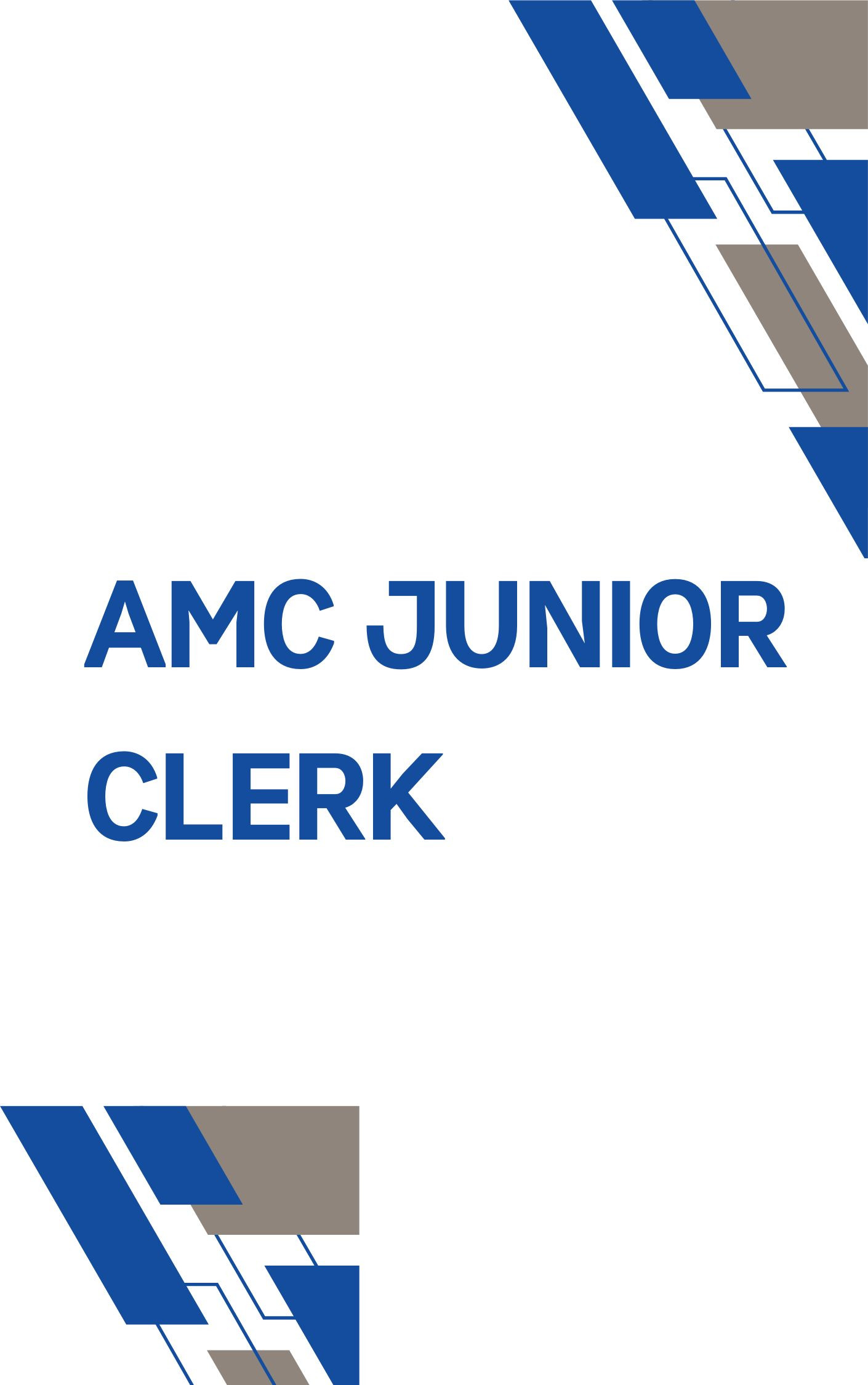 AMC Junior Clerk Book