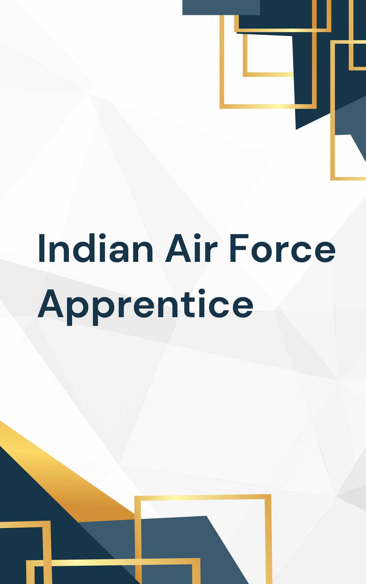 Indian Air Force Apprentice Important MCQ