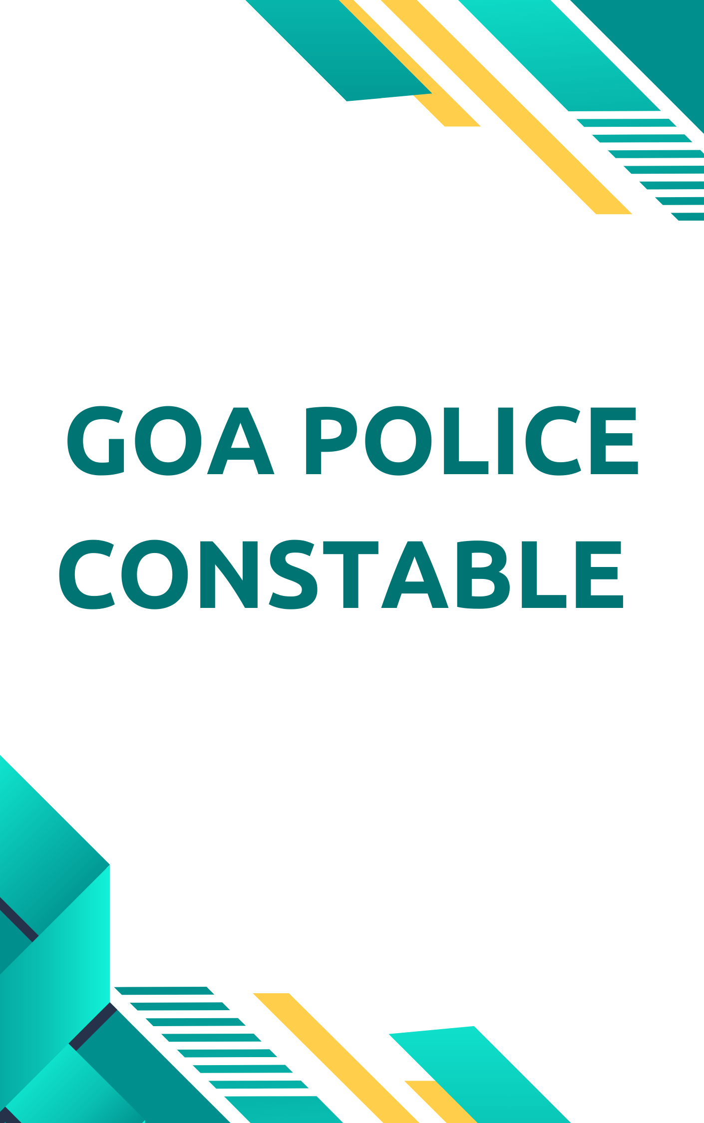 Goa Police Constable Notes PDF