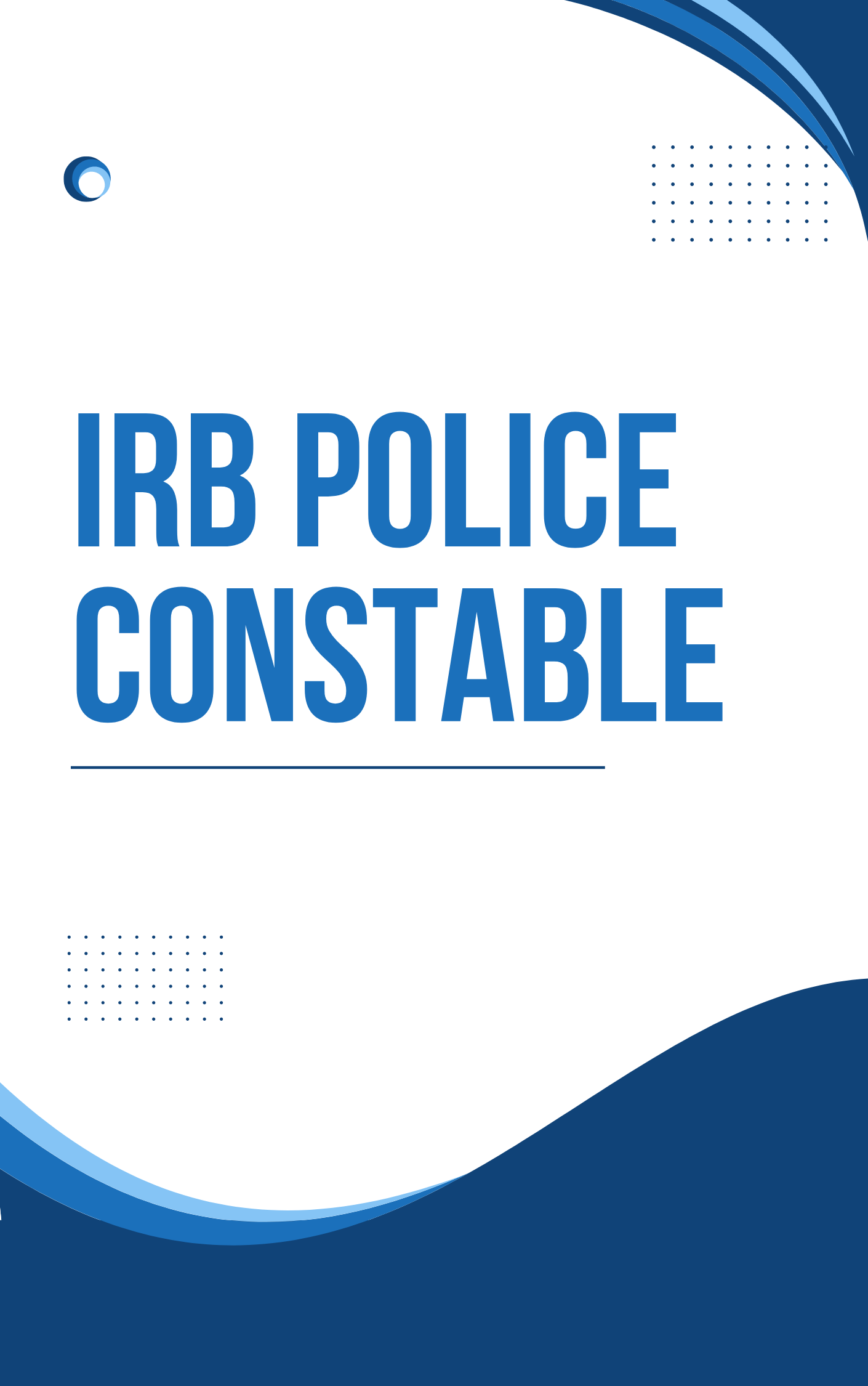 IRB Police Constable Practice Sets PDF