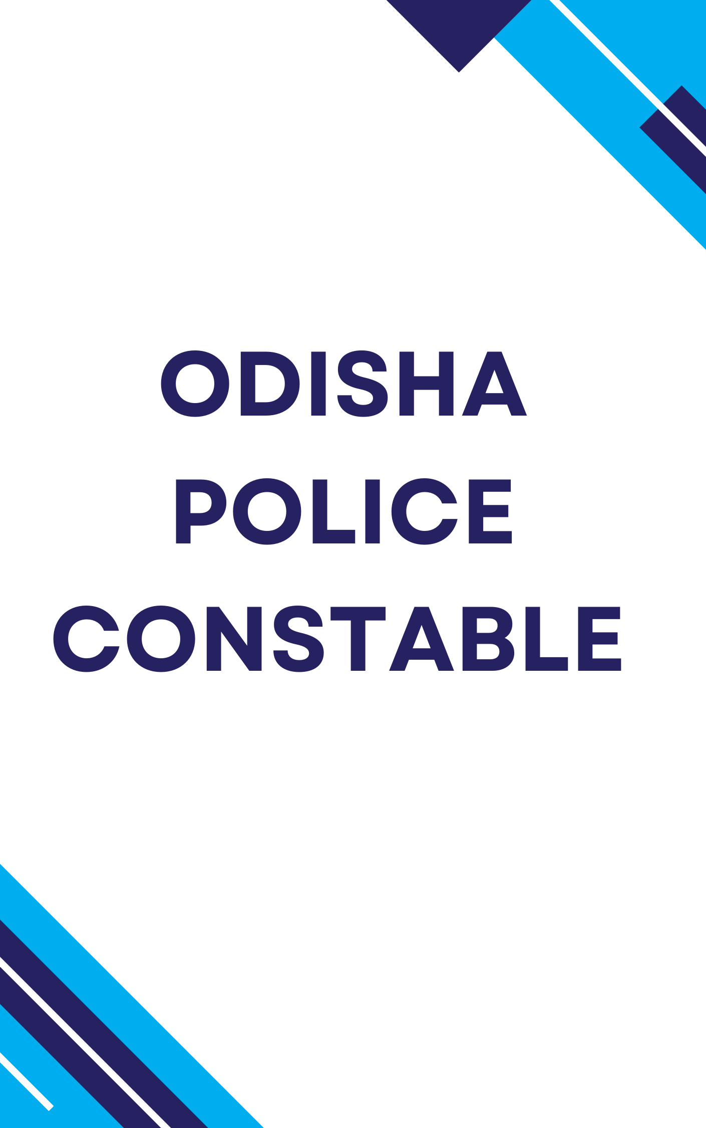 Odisha Police Constable Practice Set PDF
