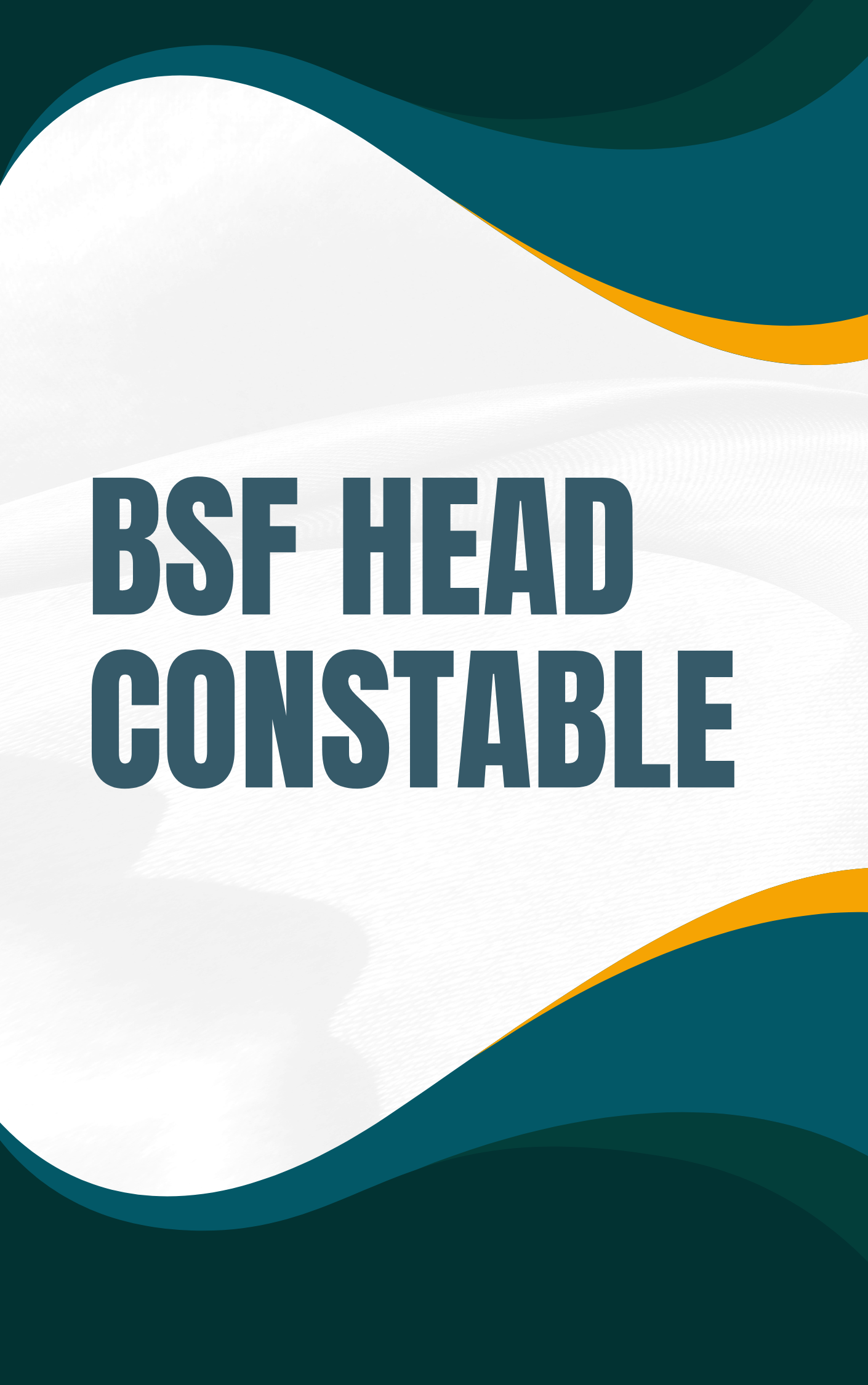 BSF Head Constable Question Paper PDF