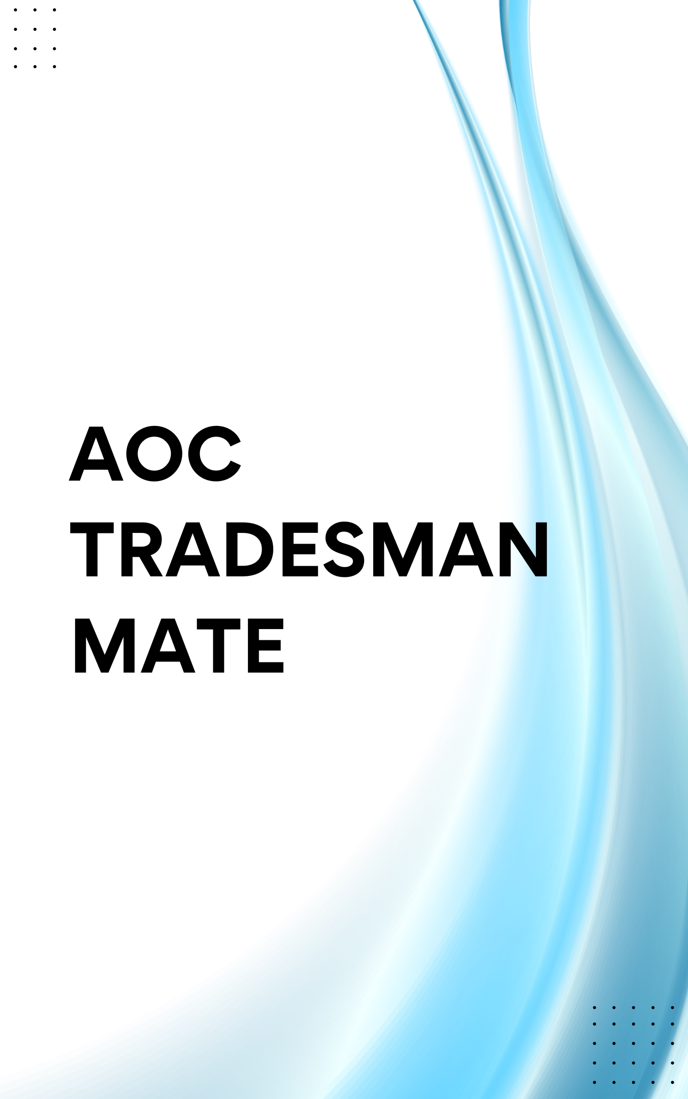 AOC Tradesman Mate Practice Set PDF