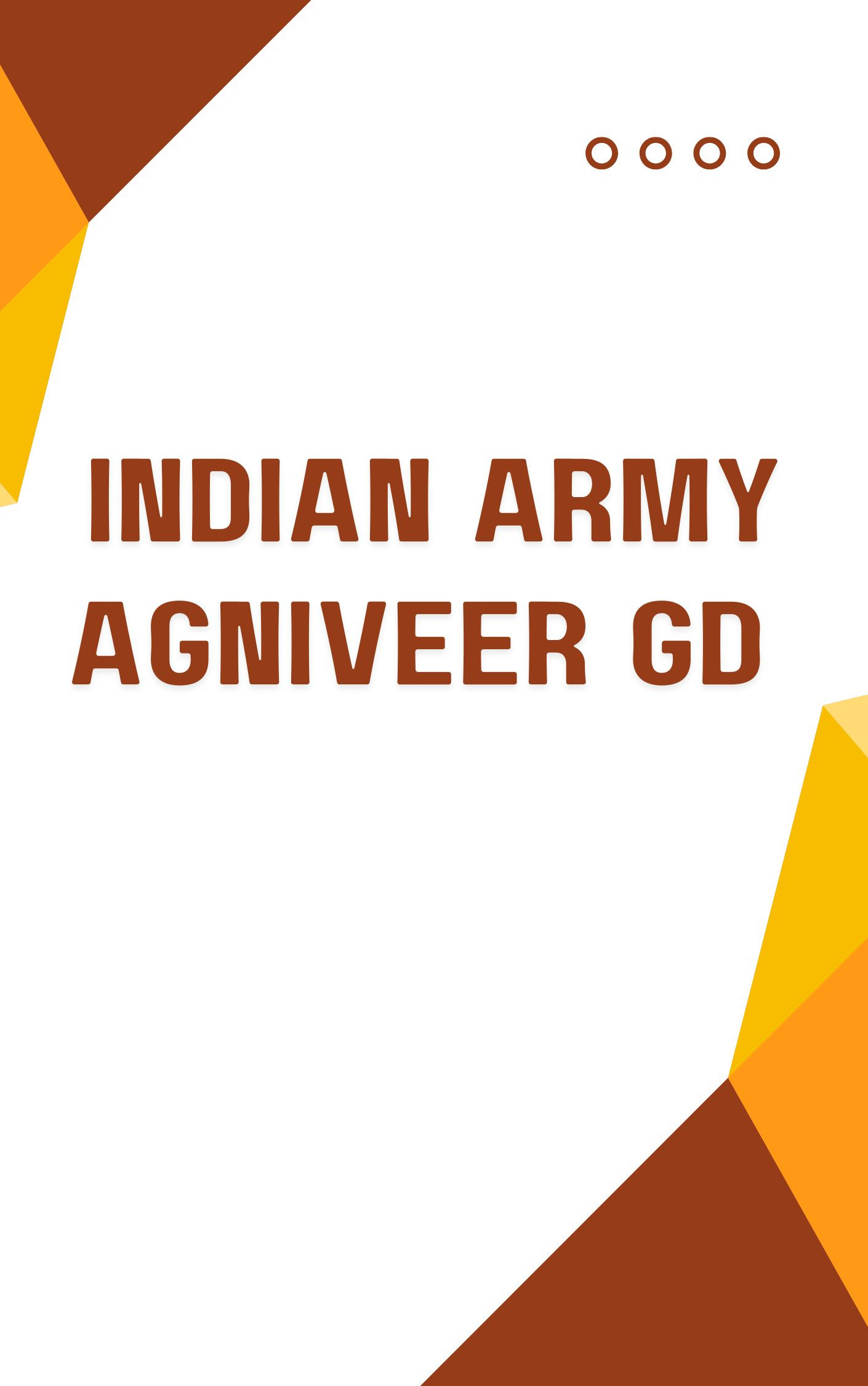 Agniveer GD Mock Test PDF