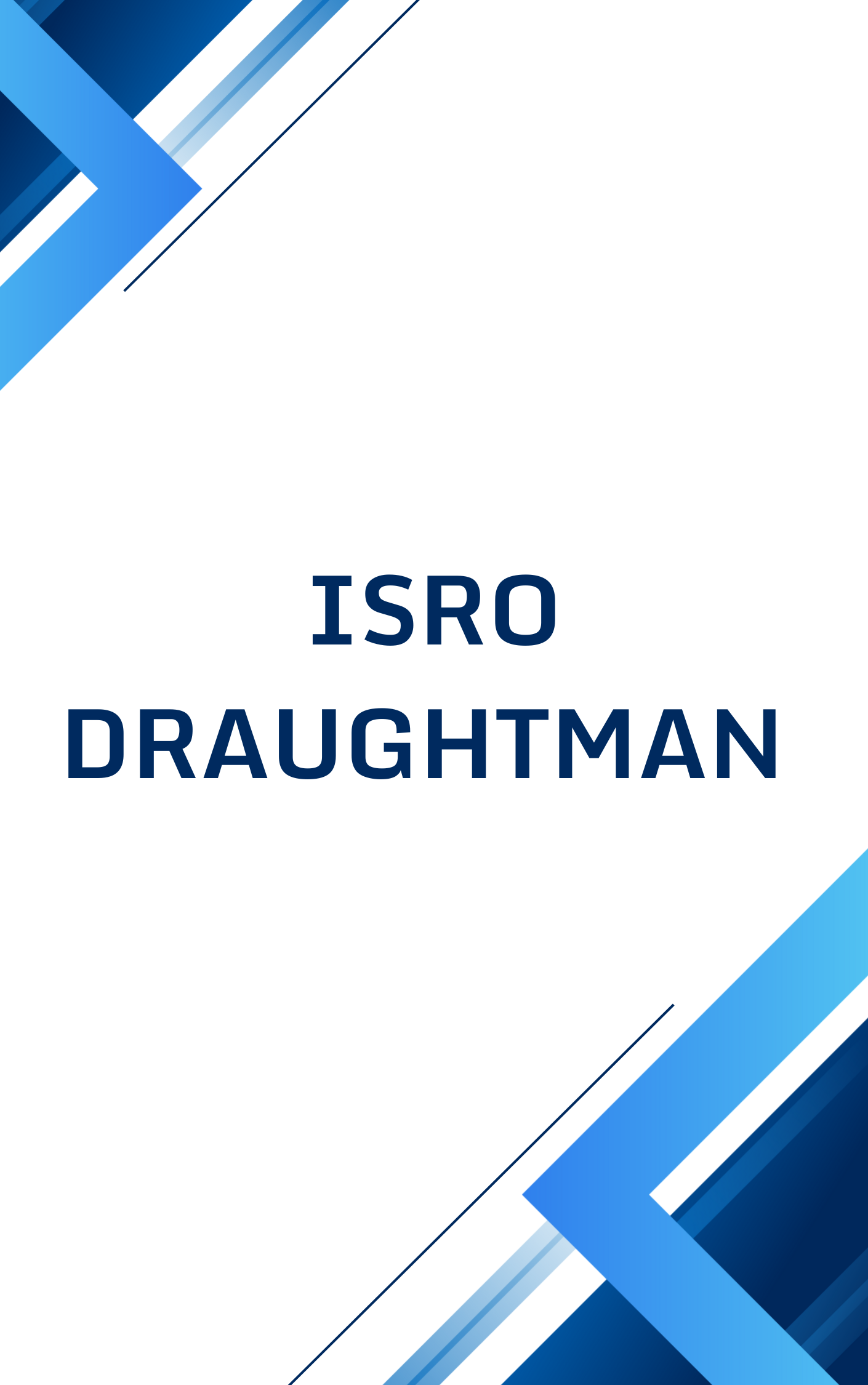 ISRO Draughtsman Practice Set PDF