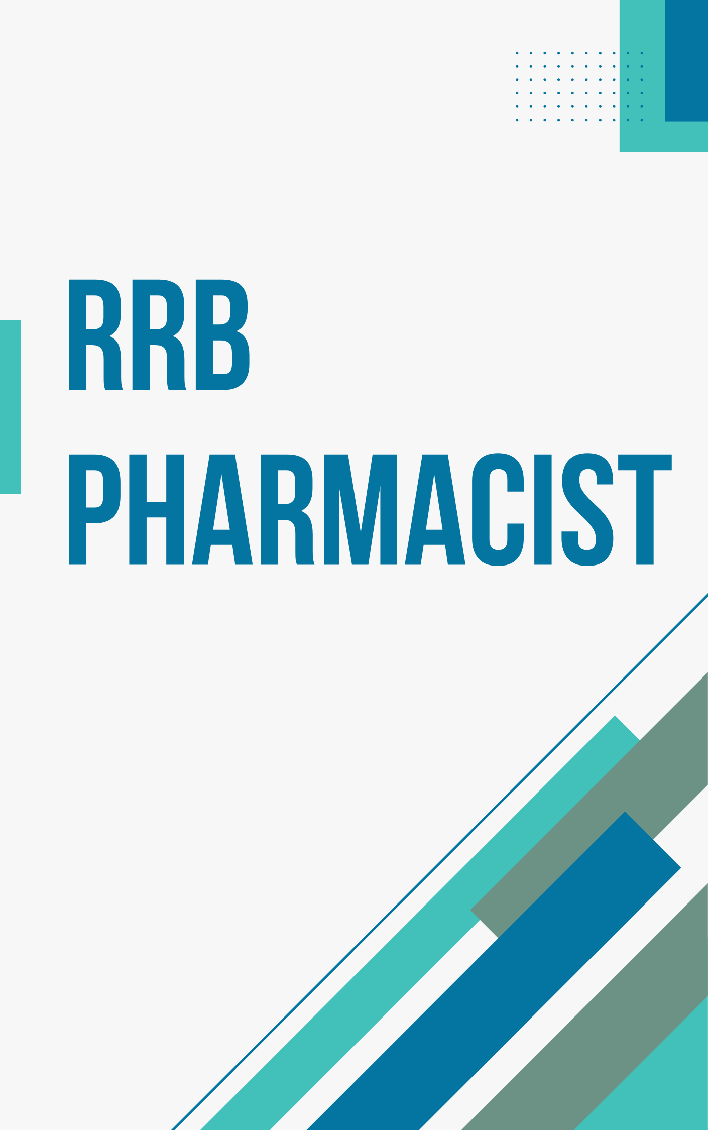 RRB Pharmacist Book PDF Download