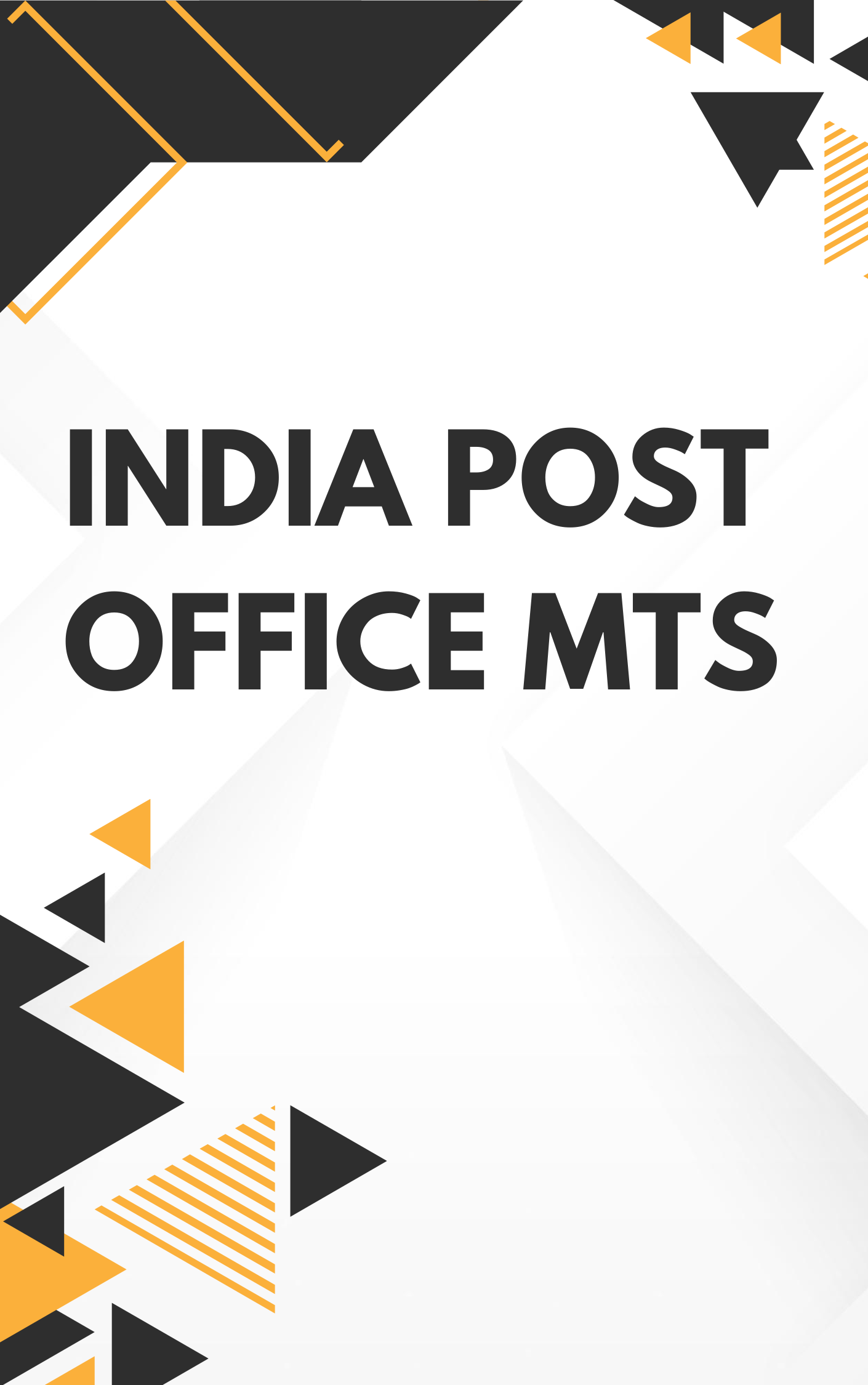 India Post Office MTS Practice Set PDF