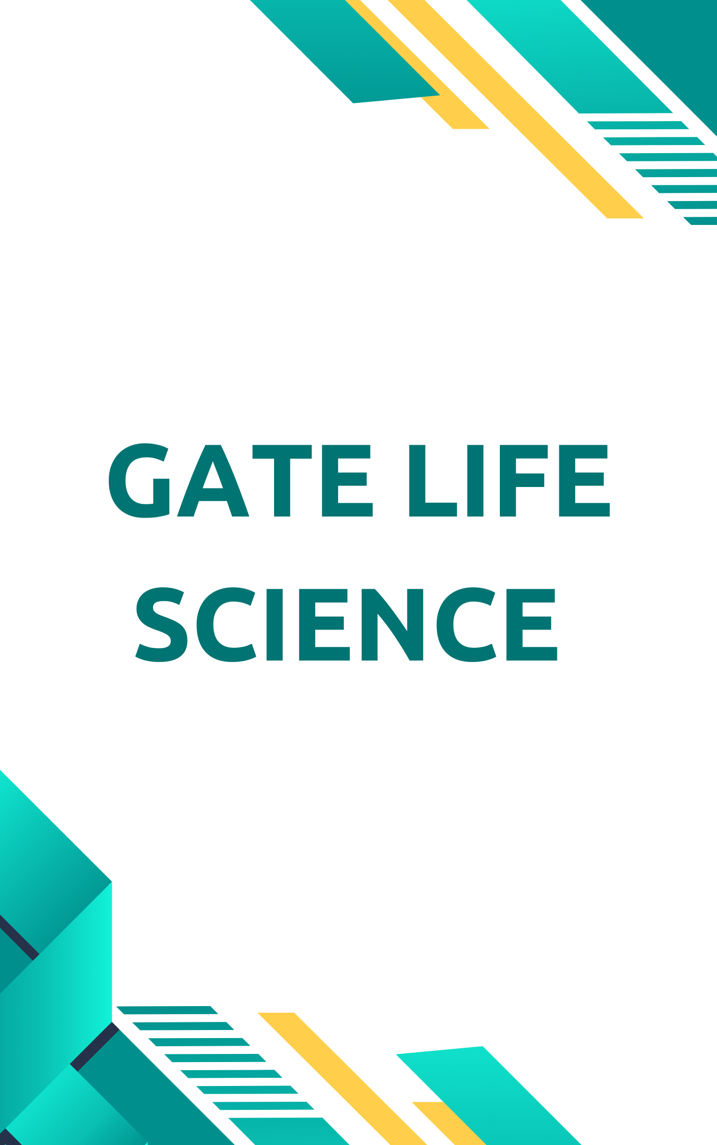 GATE Life Science Practice Set PDF
