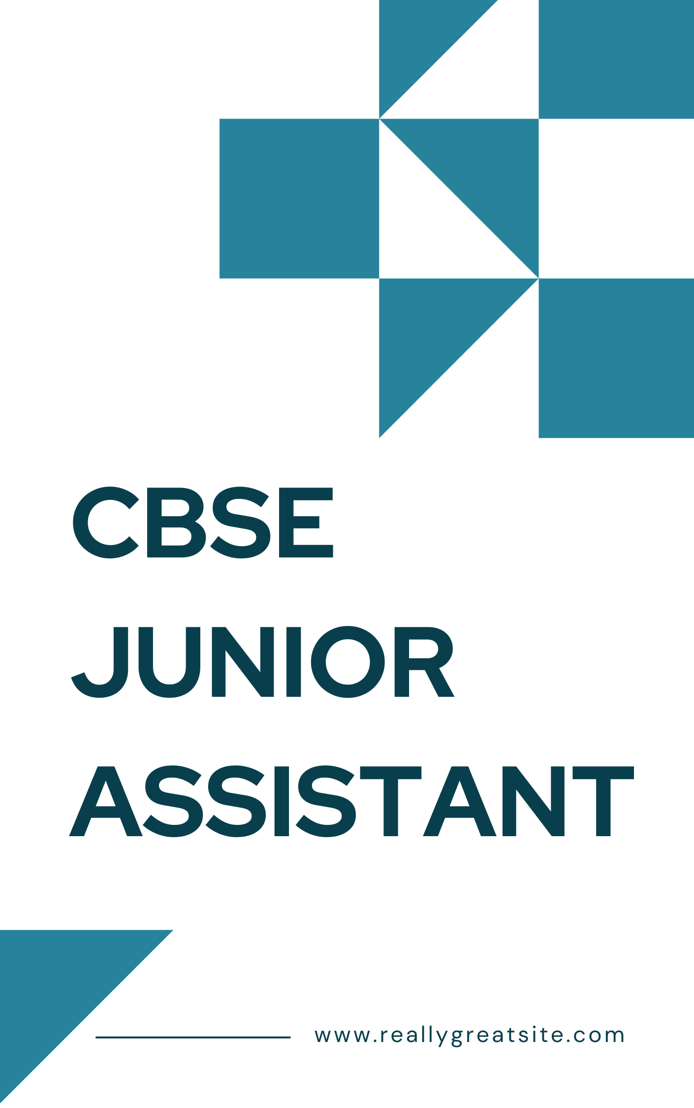 CBSE Junior Assistant Practice Set PDF
