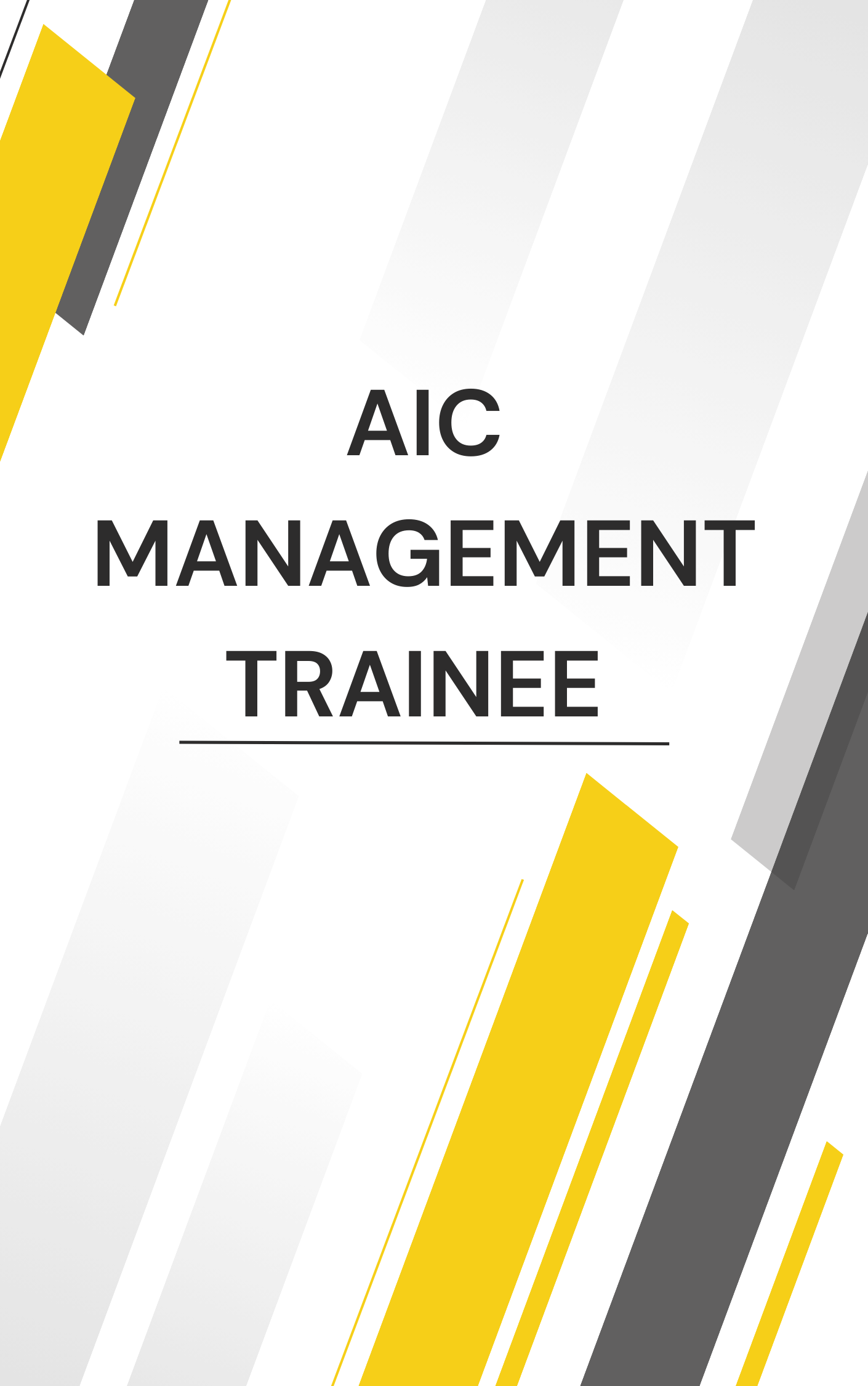 AIC Management Trainee Practice Set PDF