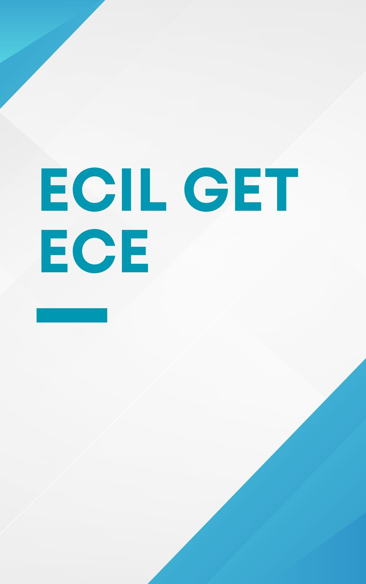 ECIL GET ECE Book PDF Download