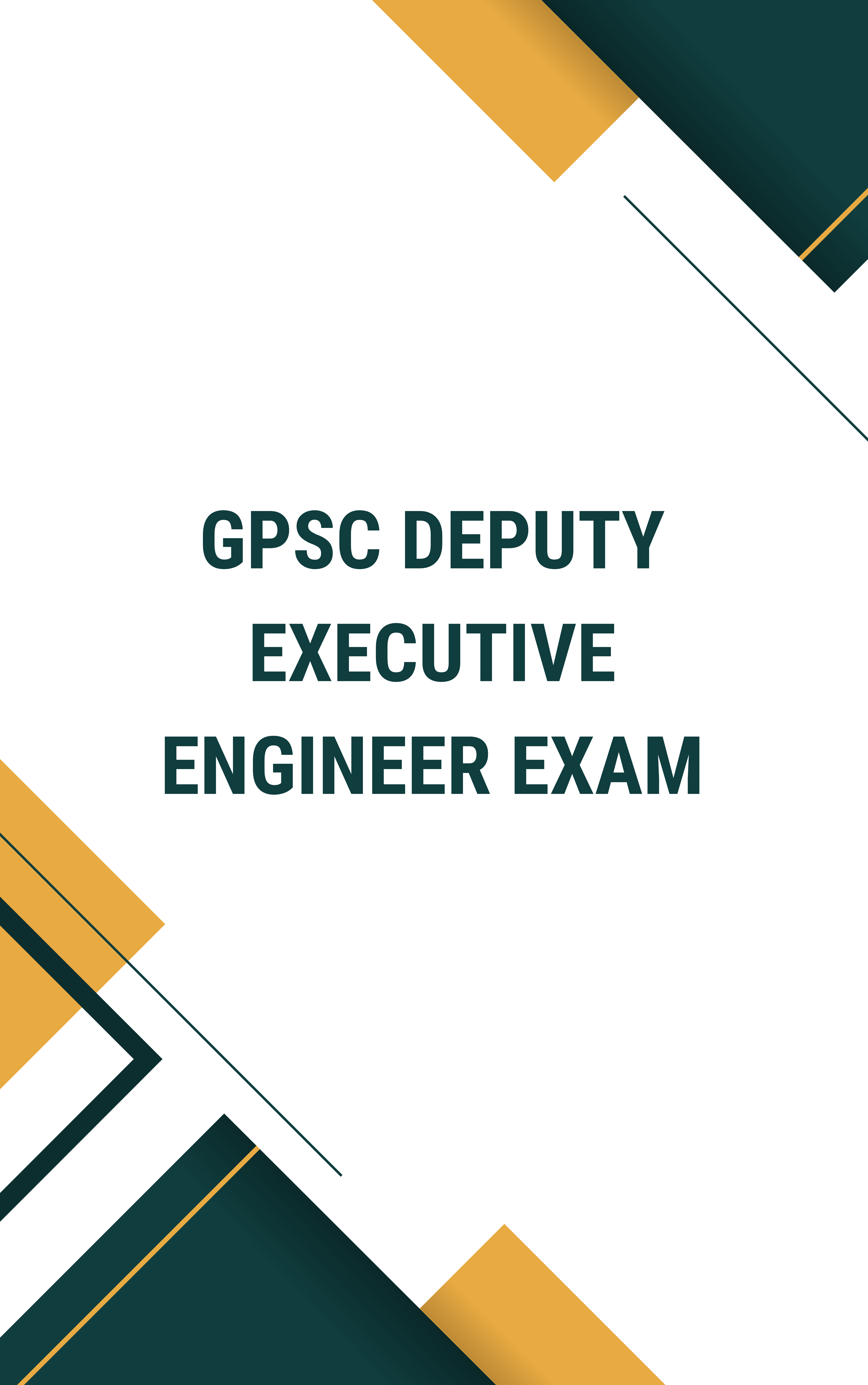 GPSC Deputy Executive Engineer Book PDF Download