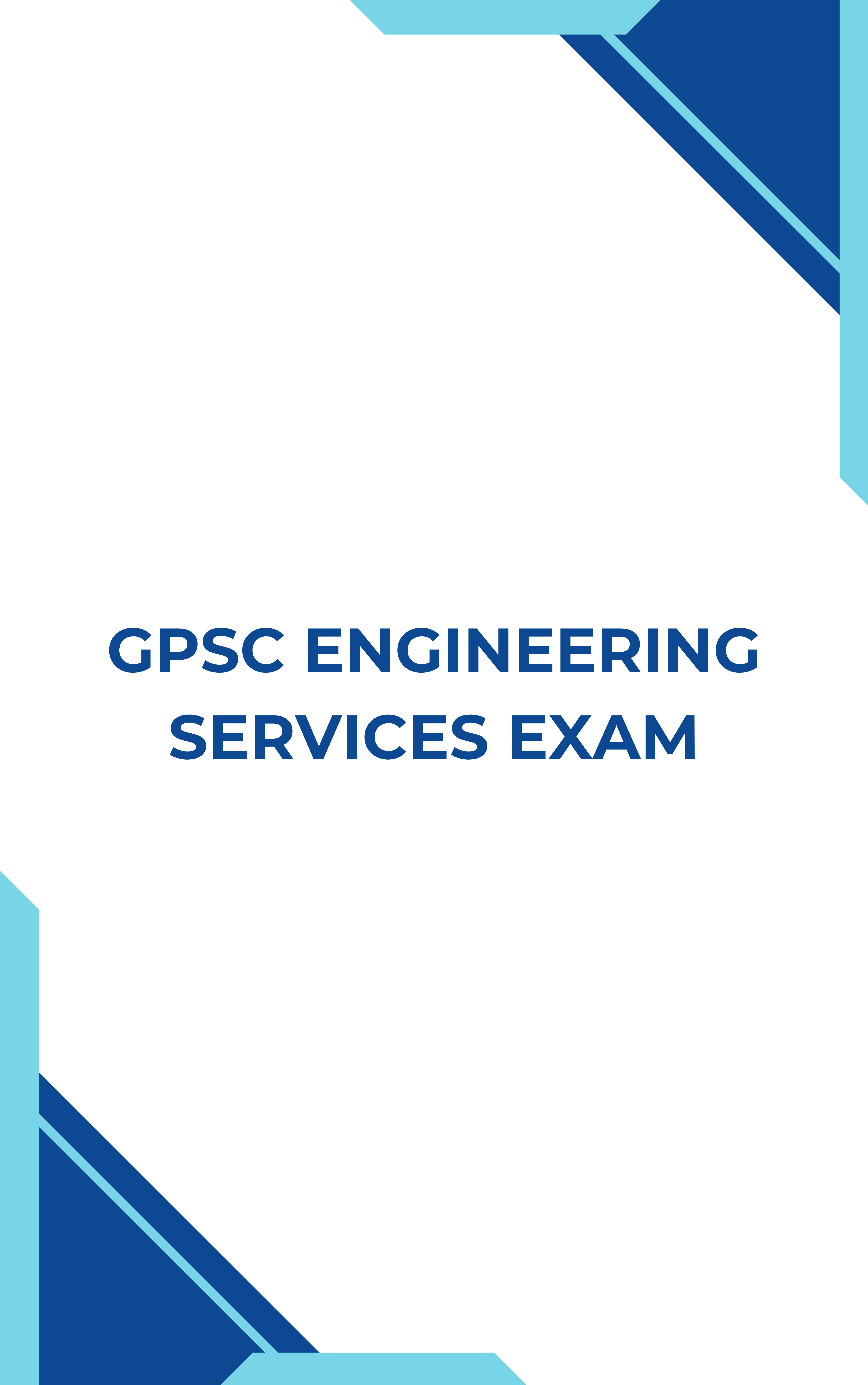 GPSC Engineering Services Book PDF Free Download