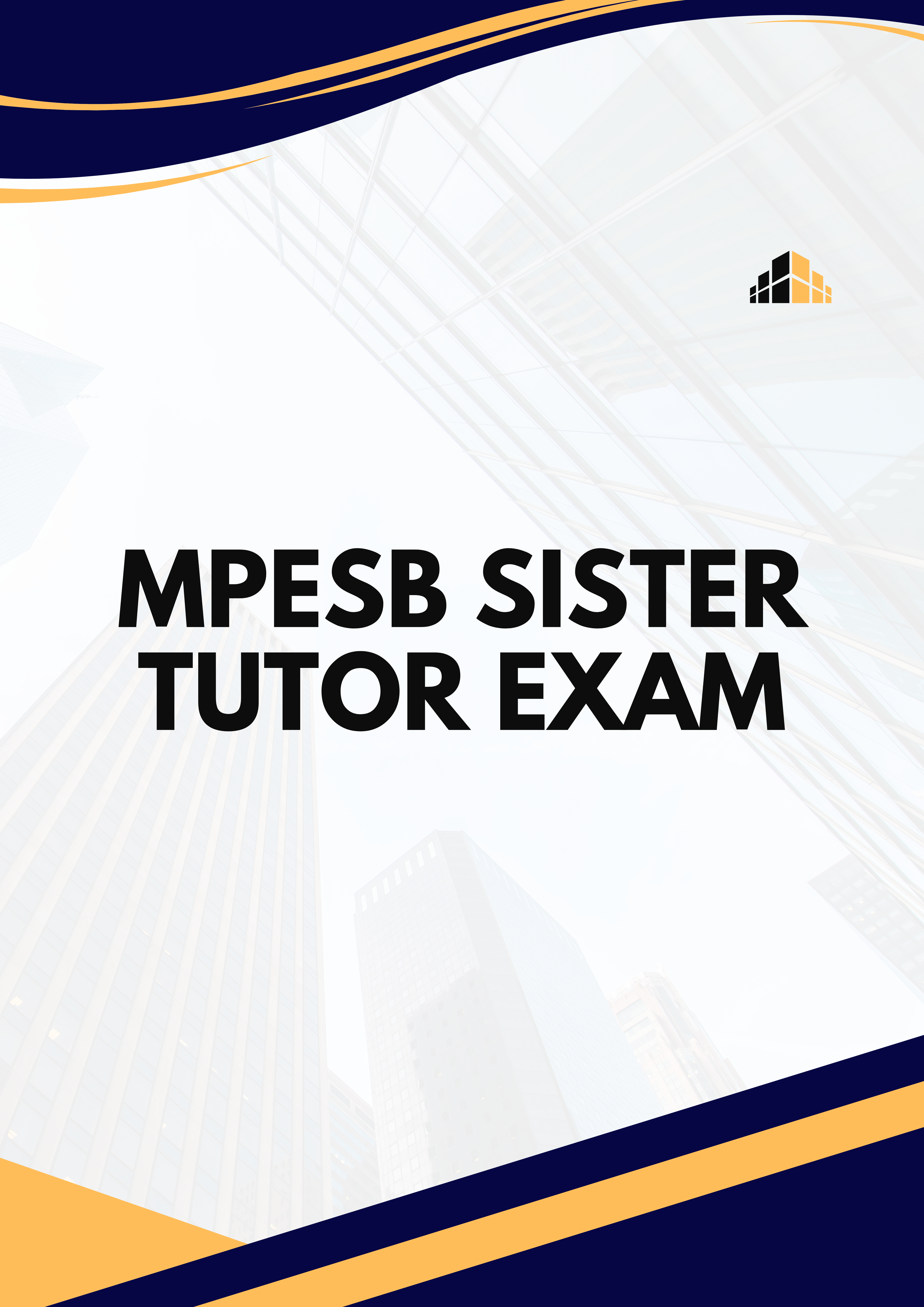Book For MPESB Sister Tutor Exam 2026